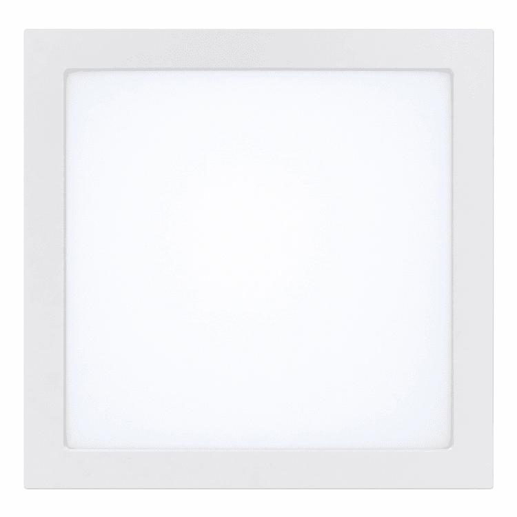 Plafon cuadrado con base 18W